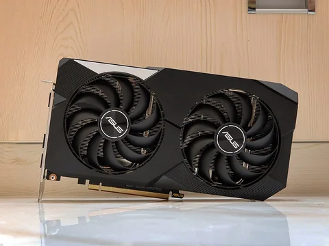 AMD Radeon RX 6600 XT 8GB — ASUS Dual board photograph