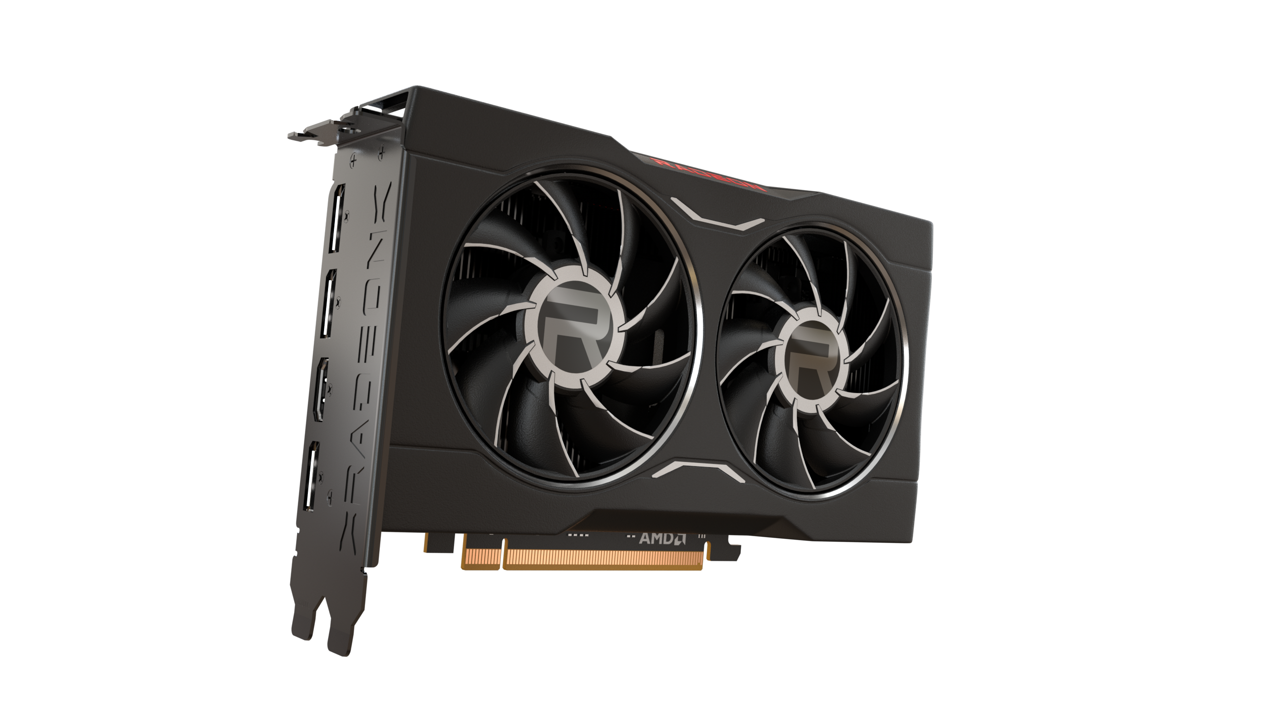 Official AMD Radeon RX 6650 XT reference design; representative GPU model illustration, board-partner designs may differ