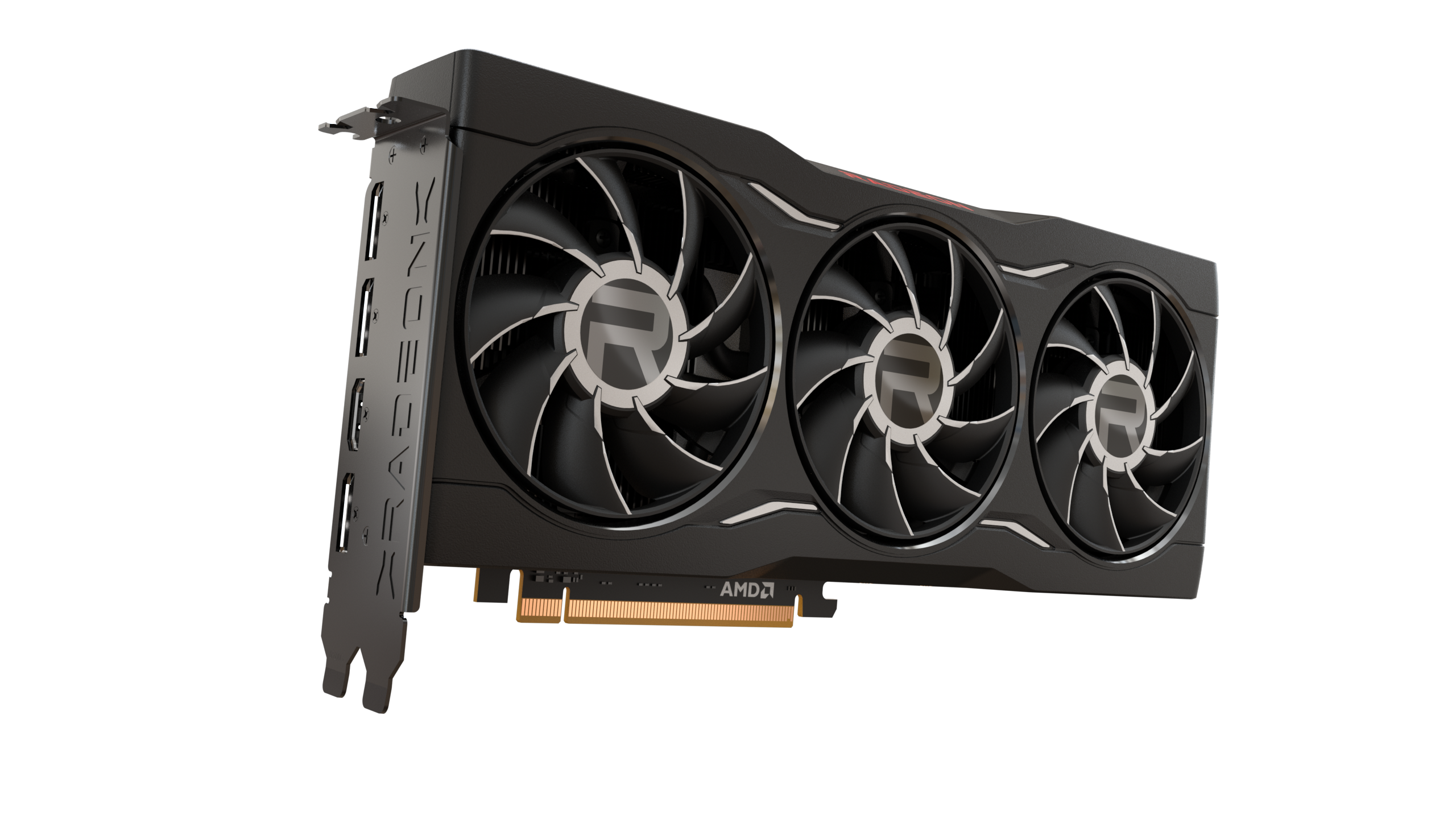 Official AMD Radeon RX 6750 XT reference design; representative GPU model illustration, board-partner designs may differ
