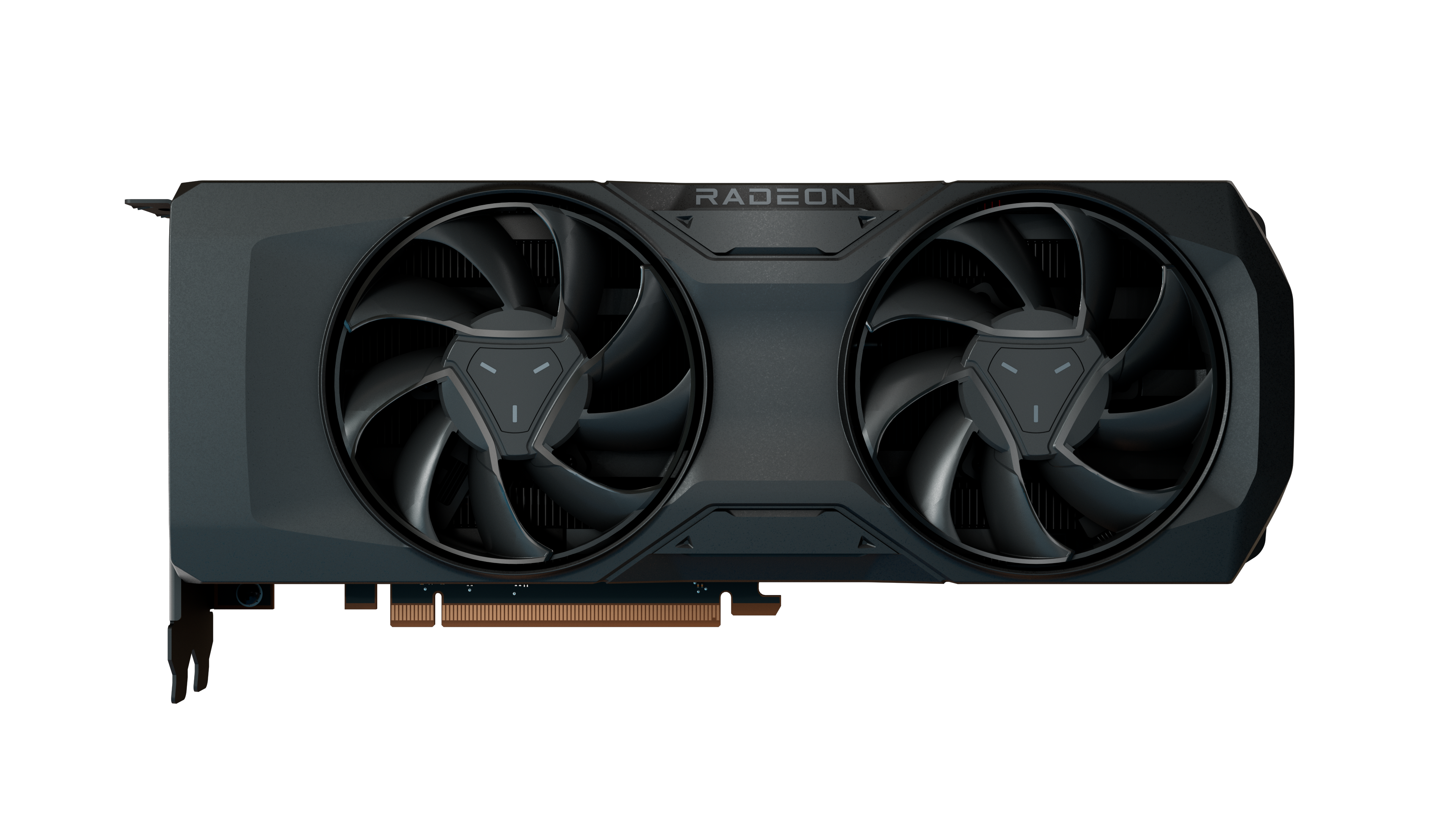 Official AMD Radeon RX 7800 XT reference design; board-partner designs may differ