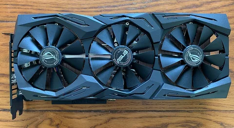 GeForce RTX 2070 — ASUS ROG STRIX Advanced board photograph