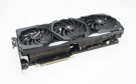 GeForce RTX 2080 — MSI Gaming X Trio board photograph