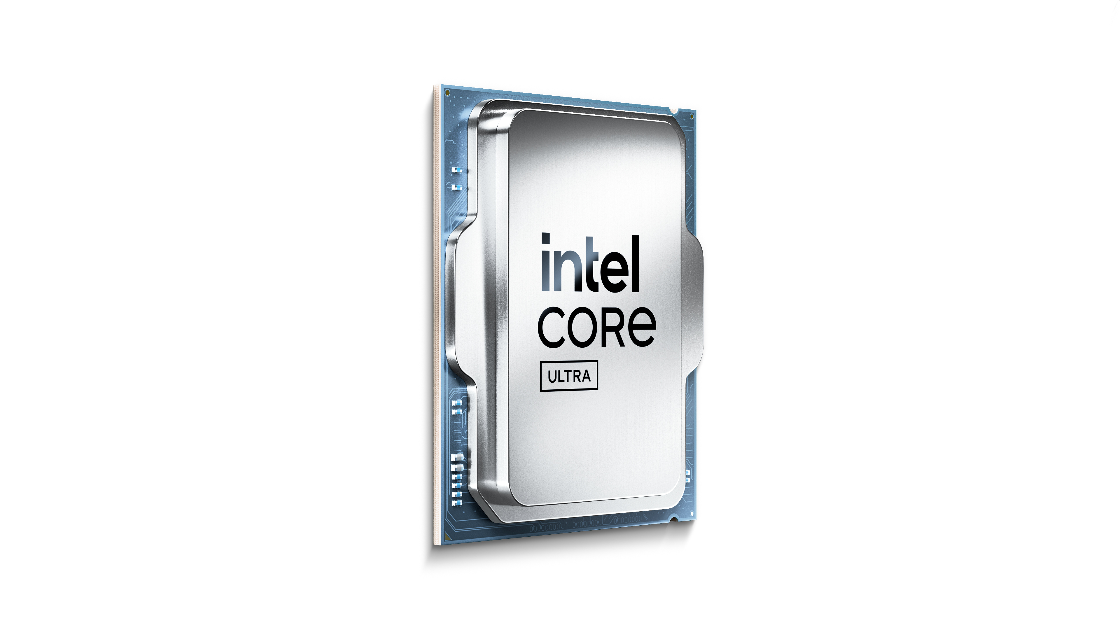 Intel Core Ultra 200S desktop processor series illustration; unmarked representative processor, not an exact model photograph. Credit: Intel Corporation