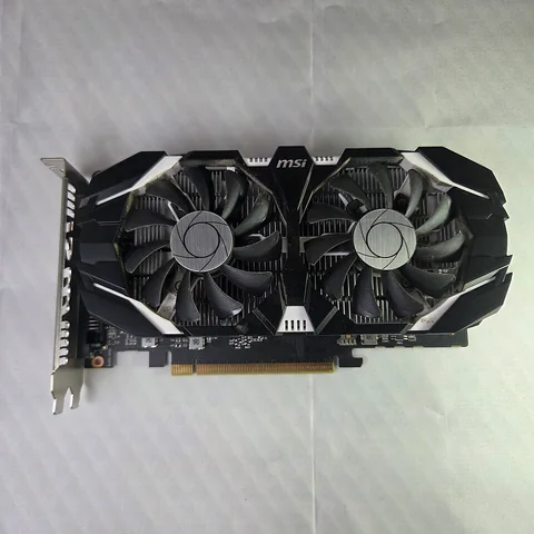 NVIDIA GeForce GTX 1050 Ti 4GB — MSI 4GT OC board photograph