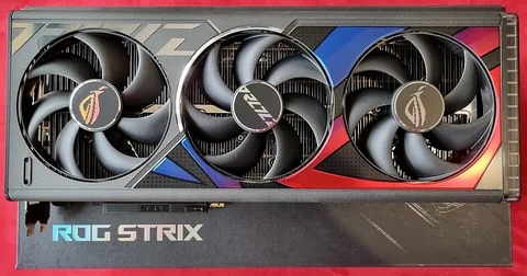 NVIDIA GeForce RTX 4090 24GB — ASUS ROG Strix board photograph