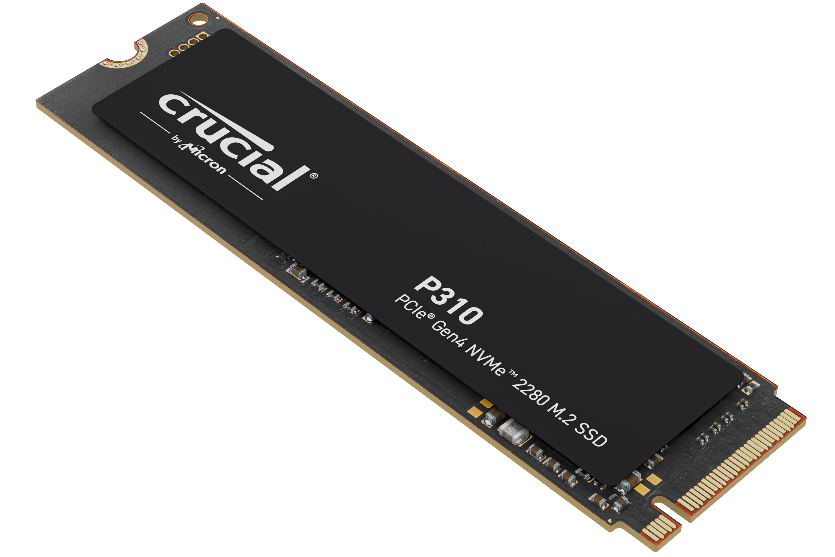 P310 2280 without heatsink; capacity-independent manufacturer render