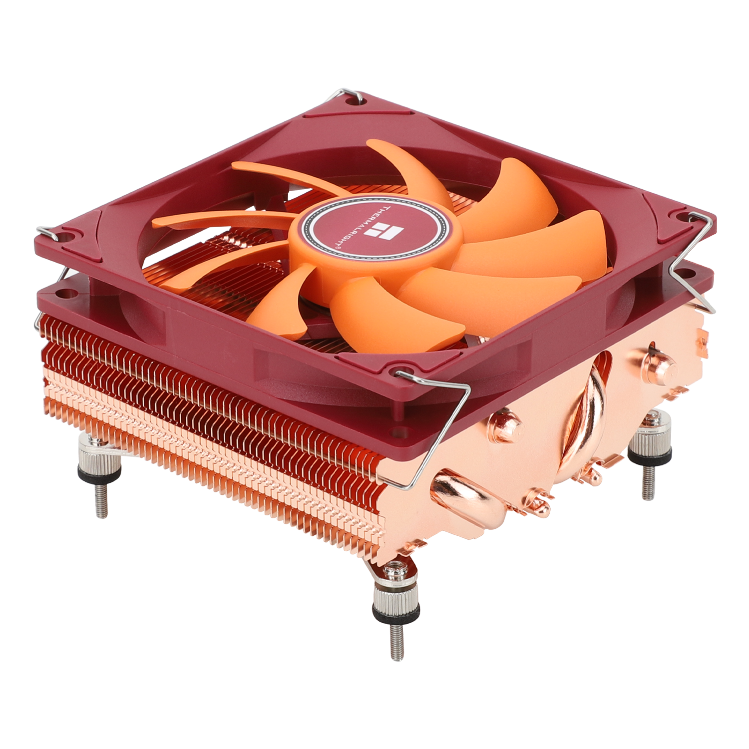 Official Thermalright AXP90-X47 Air Orange / Brown product image; unchanged original, supplied on the product page alongside the high-resolution images pack for reviews